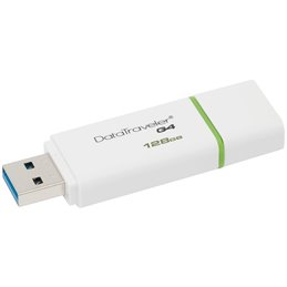 Kingston  128GB USB 3.0 DataTraveler I G4 (White + Green), EAN: '740617220483