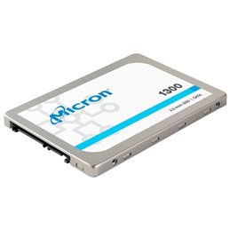 MICRON 1300 1TB SSD, 2.5” 7mm, SATA 6 Gb/s, Read/Write: 530 / 520 MB/s, Random Read/Write IOPS 90K/87K