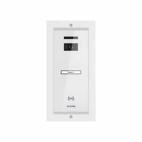 ELECTRAPanou video exterior Electra Smart incastrat alb