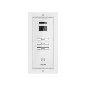 ELECTRAPanou video smart exterior Electra 3 familii montaj incastrat alb
