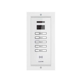 ELECTRAPanou video smarte exterior Electra 5 familii montaj incastrat alb