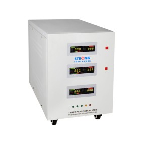 Strong Euro PowerStabilizator tensiune cu servomotor Strong 9000VA 173V-450V trifazic