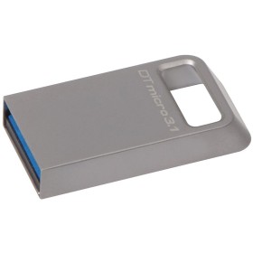 Kingston 128GB DTMicro USB 3.1/3.0 Type-A metal ultra-compact drive...