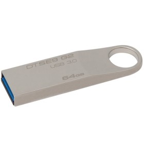 Kingston 64GB USB 3.0 DataTraveler SE9 G2 (Metal) 100MB/s read 15MB...