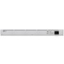 UBIQUITI Standard 24 PoE (16) GbE PoE+, (8) GbE ports (2) 1G SFP ports 95W total PoE availability Fanless, silent cooling.