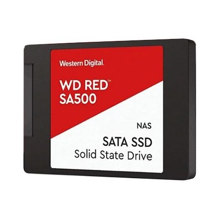 SSD NAS WD Red SA500 1TB SATA, 2.5", 7mm, Read/Write: 560/530 MBps, IOPS 95K/85K, TBW: 600-WDS100T1R0A-68A4W0