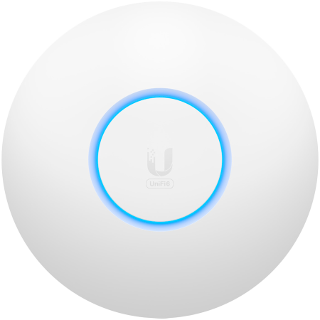 Ubiquiti U6-Lite Wi-Fi 6 Access Point with dual-band 2x2 MIMO in a compact design for low-profile mounting no POE included in pa