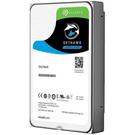 HDD Video Surveillance SEAGATE SkyHawk AI 10TB CMR, 3.5", 256MB, SATA, Rescue Services 3 ani, TBW: 550