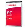 HDD Mobile TOSHIBA L200 1TB slim 7mm, 2.5'', 128MB, 5400RPM, SATA