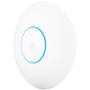 UBIQUITI U6 Long-Range WiFi 6 8 spatial streams 185 m² (2,000 ft²) coverage 350+ connected devices Powered using PoE+ GbE uplink