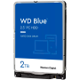 HDD Mobile WD Blue 2TB SMR, 2.5'', 128MB, 5400 RPM, SATA