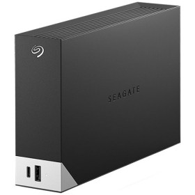 HDD Extern SEAGATE One Touch Hub 12TB, 1x USB 3.2 Type-C, 1x USB 3.0 Type-A, Rescue Data Recovery Services 3 ani, Black-EOL