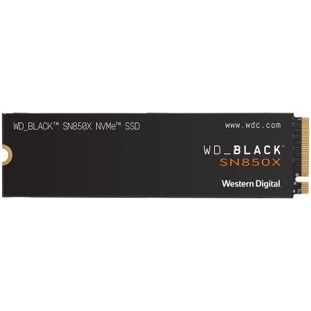 SSD WD Black SN850X 1TB M.2 2280 PCIe Gen4 x4 NVMe, Read/Write: 7300/6300 MBps, IOPS 800K/1100K, TBW: 600-WDS100T2X0E-00BCA0