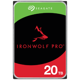 HDD NAS SEAGATE IronWolf Pro 20TB CMR 3.5", 256MB, 7200RPM, SATA, Rescue Services 3 ani, TBW: 550
