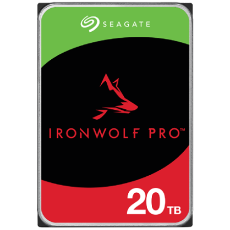 HDD NAS SEAGATE IronWolf Pro 20TB CMR 3.5", 256MB, 7200RPM, SATA, Rescue Services 3 ani, TBW: 550