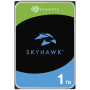 HDD Video Surveillance SEAGATE SkyHawk 1TB CMR, 3.5", 256MB, SATA, TBW: 180-EOL-ST1000VX012