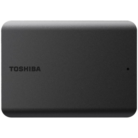 HDD Extern TOSHIBA CANVIO Basics 2TB, 2.5", USB 3.2 Gen1 (5Gbit/s), Black, 149g