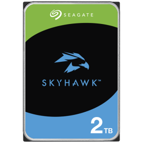 HDD Video Surveillance SEAGATE SkyHawk 2TB CMR, 3.5", 256MB, SATA, Rescue Services 3 ani, TBW: 180-EOL-ST2000VX016
