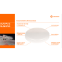 Plafoniera LED pentru baie Ledvance SURFACE SLIM ROUND 200, 19W, 20...