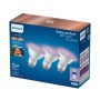 3 Becuri LED RGB inteligente Philips Spot PAR16, Wi-Fi, GU10, 4.7W(...