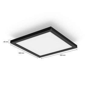 Panou LED Philips Hue Aurelle SQ, Bluetooth, 19W, 1940 lm, luminaal...
