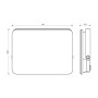 Proiector LED Vivalux RICH, 50W, 230V, 4500 lm, lumina rece (6400K)...