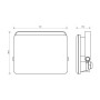 Proiector LED Vivalux RICH, 20W, 230V, 1800 lm, lumina rece (6400K)...
