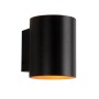 Aplica Vivalux ROUND ADEL, G9, IP20, 80x100x100mm, Negru-Auriu, bec...