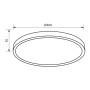 Plafoniera LED Vivalux LUKA, 35W, 3300 lm, lumina neutra (4000K), 1...