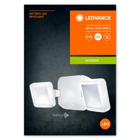 Aplica LED pentru exterior pe baterii 4x D neincluse, cu senzor de ...