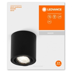 Spot Ledvance Surface Round, 1xGU10, max. 7W, IP20, 8x9.5cm ,montaj...