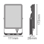 Proiector LED Ledvance FLOODLIGHT ESSENTIAL, 20W, 220-240V, 1800 lm...