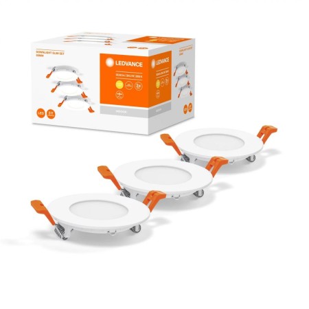 3 Spoturi LED incastrate Ledvance RECESS SLIM DOWNLIGHT, 3x4.5W, 3x...