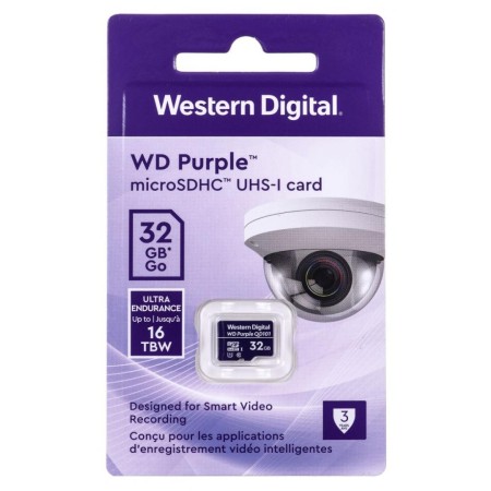 Card de Memorie Micro Secure Digital Card Western Digital, 32GB, Clasa 10, Purple