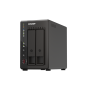NAS QNAP 253E 2-Bay, CPU Intel Celeron J6412 4-core/4-thread processor, burst max. 2.6 GHz, RAM 8 GB DDR4 onboard not expandable