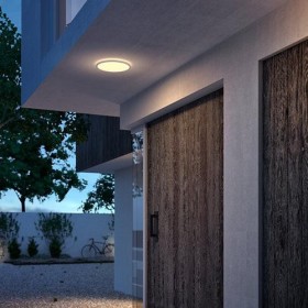 Plafoniera LED pentru exterior Philips SuperSlim, 15W, 1300 lm ,lum...