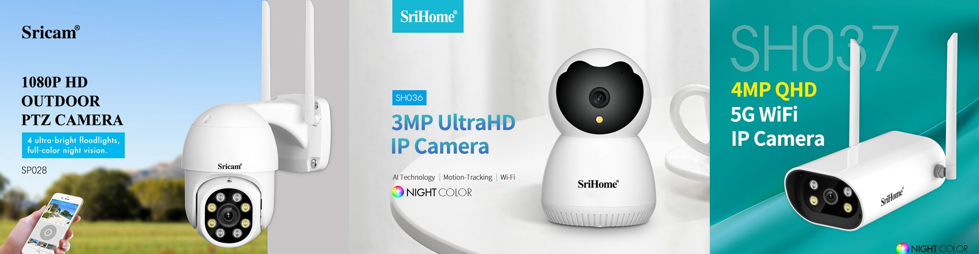 camere wireless Srihome